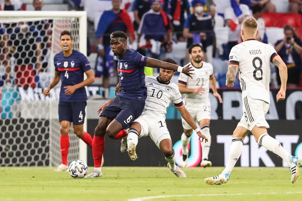 法国vs德国足球比赛的相关图片